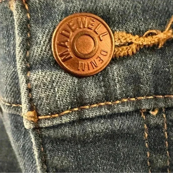 Madewell 9 inch Mid-Rise Skinny Size 27 - Picture 3 of 16